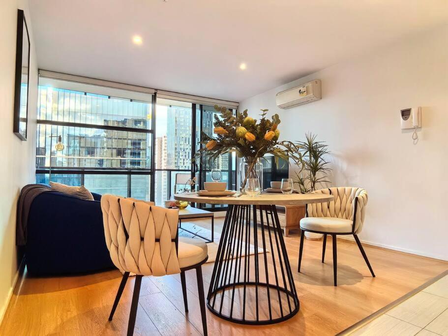 Апартаменти Charming 1Br Southbank W Balcony & Free Parking#Ti22 Мельбурн Екстер'єр фото